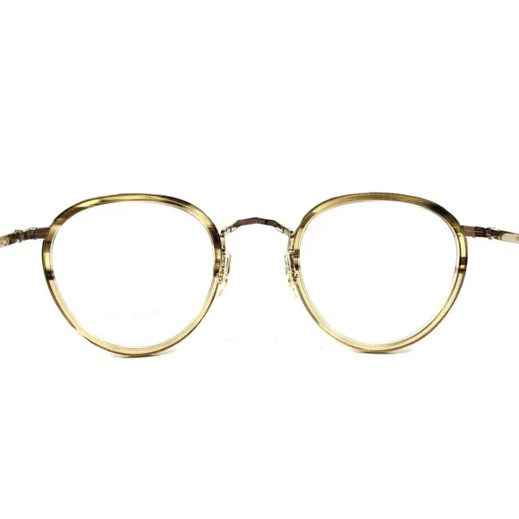 Oliver Peoples Vintage Eyeglasses Frames OV1104 5330 MP-2 Canarywood 48-24-148 - Picture 9 of 14
